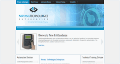 Desktop Screenshot of nirvanatechnologies.com