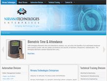 Tablet Screenshot of nirvanatechnologies.com